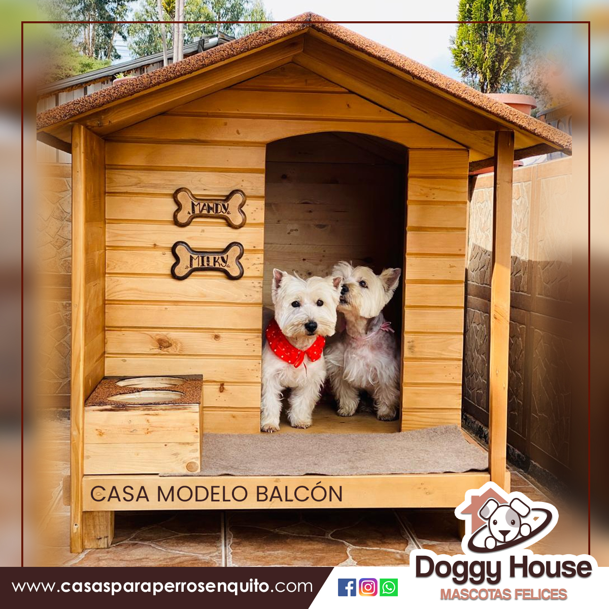 Casas para perros - Somos Fabricantes